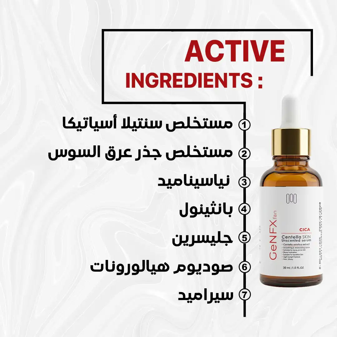 GENFX CENTELLA CICA SERUM (30ml)